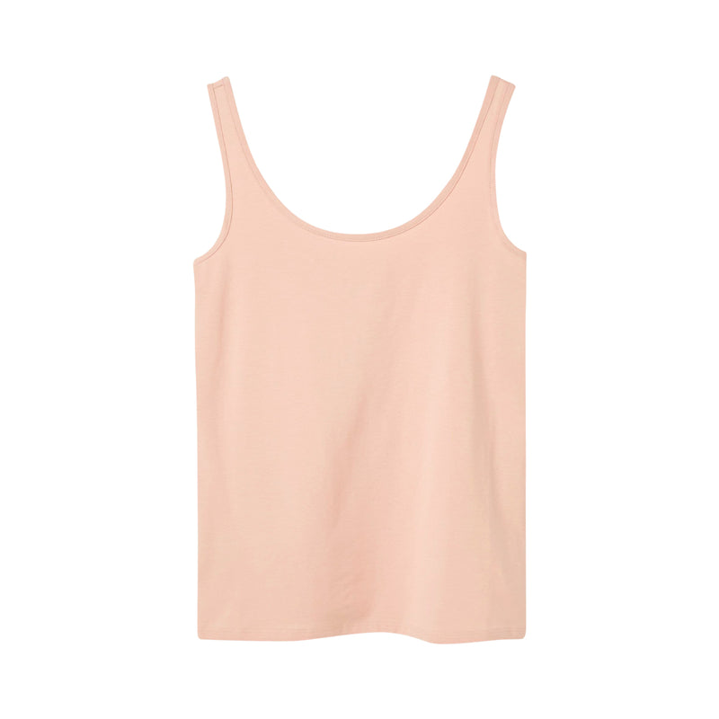 Women's Scoop Neck Summer Cotton Vest Tank Top