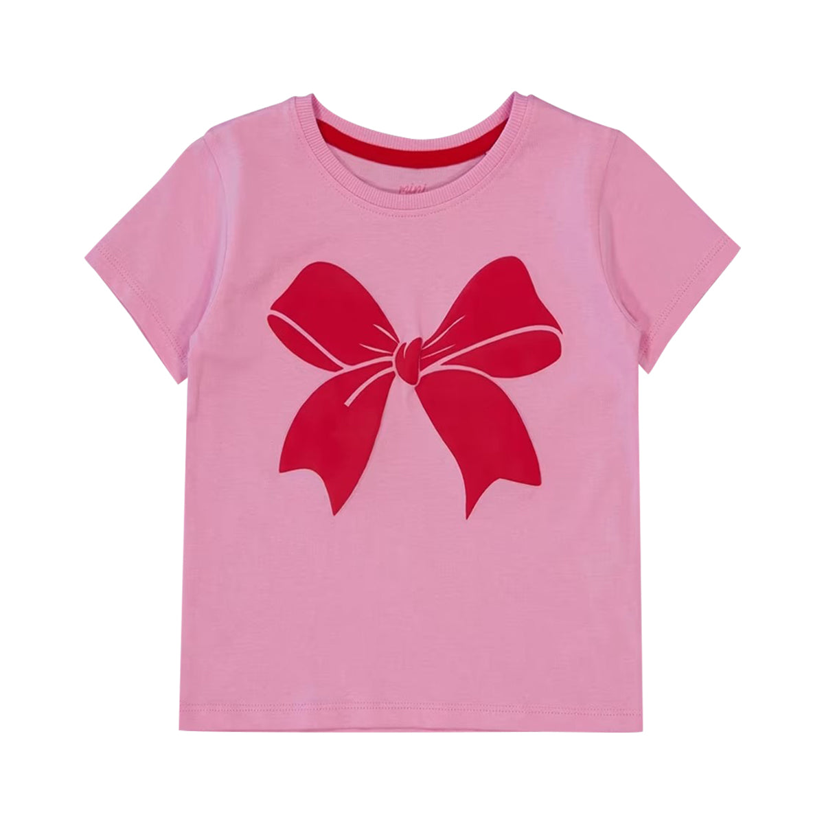Girls Printed Soft Cotton Short Sleeve T-Shirt