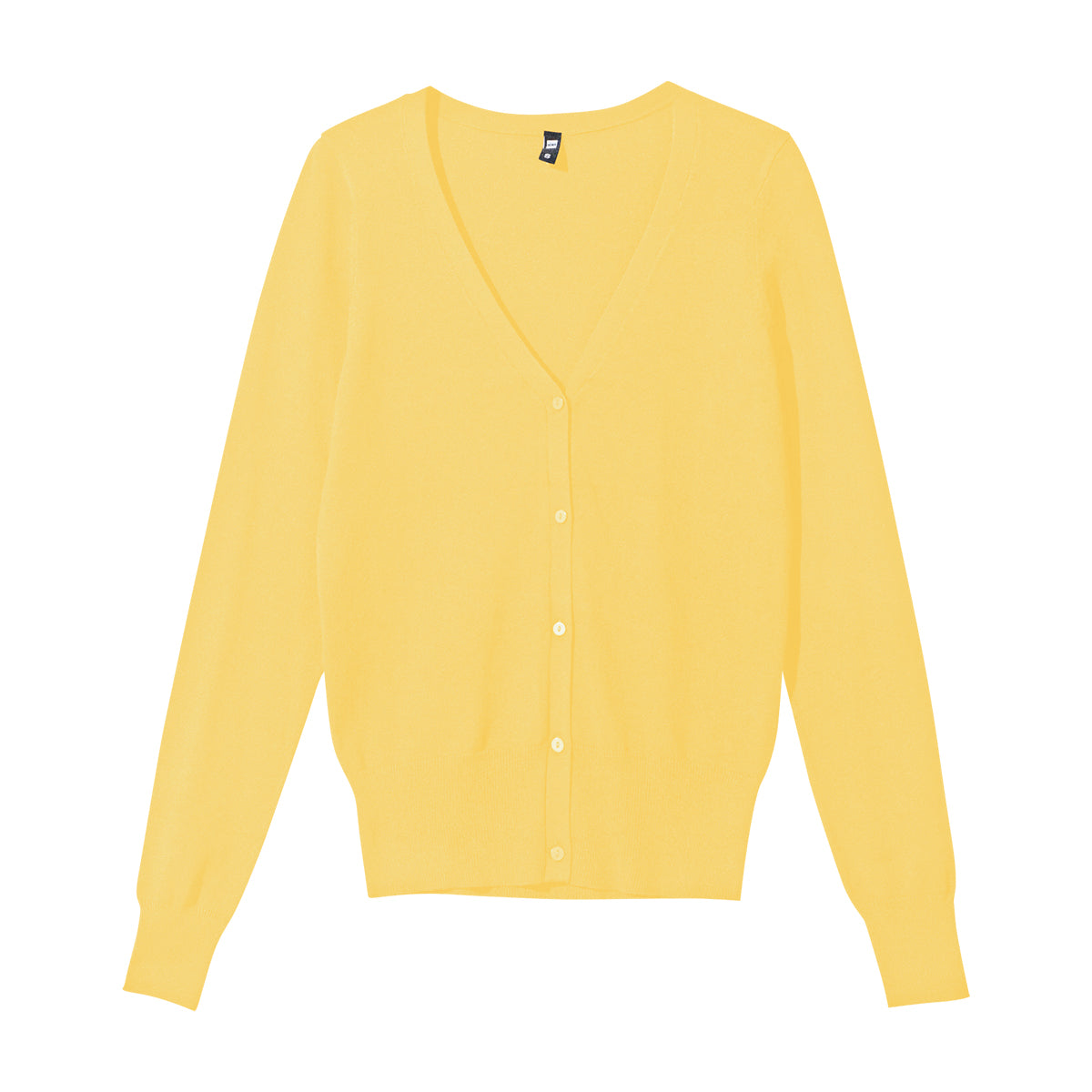 Womens Classic V-Neck Button-Down Long Sleeve Cardigan Sweater