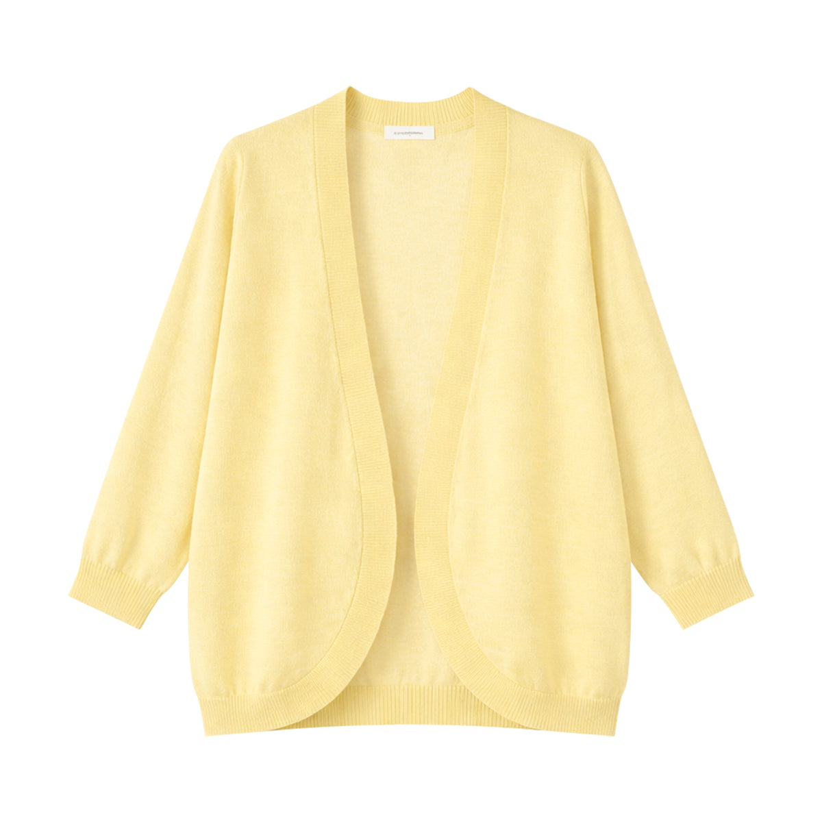 Womens Soft Knit Open-Front Lightweight Long Sleeve Cardigan