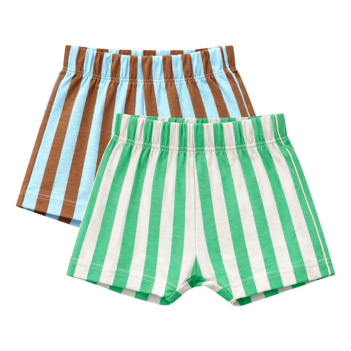Baby Striped Soft Cotton Summer Casual Shorts