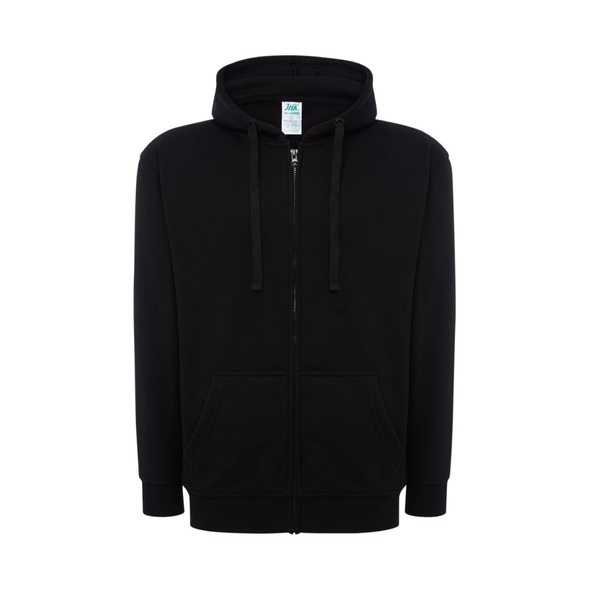 Men’s Long-sleeve Full-Zip Terry Hoodie Jacket Sweatshirt