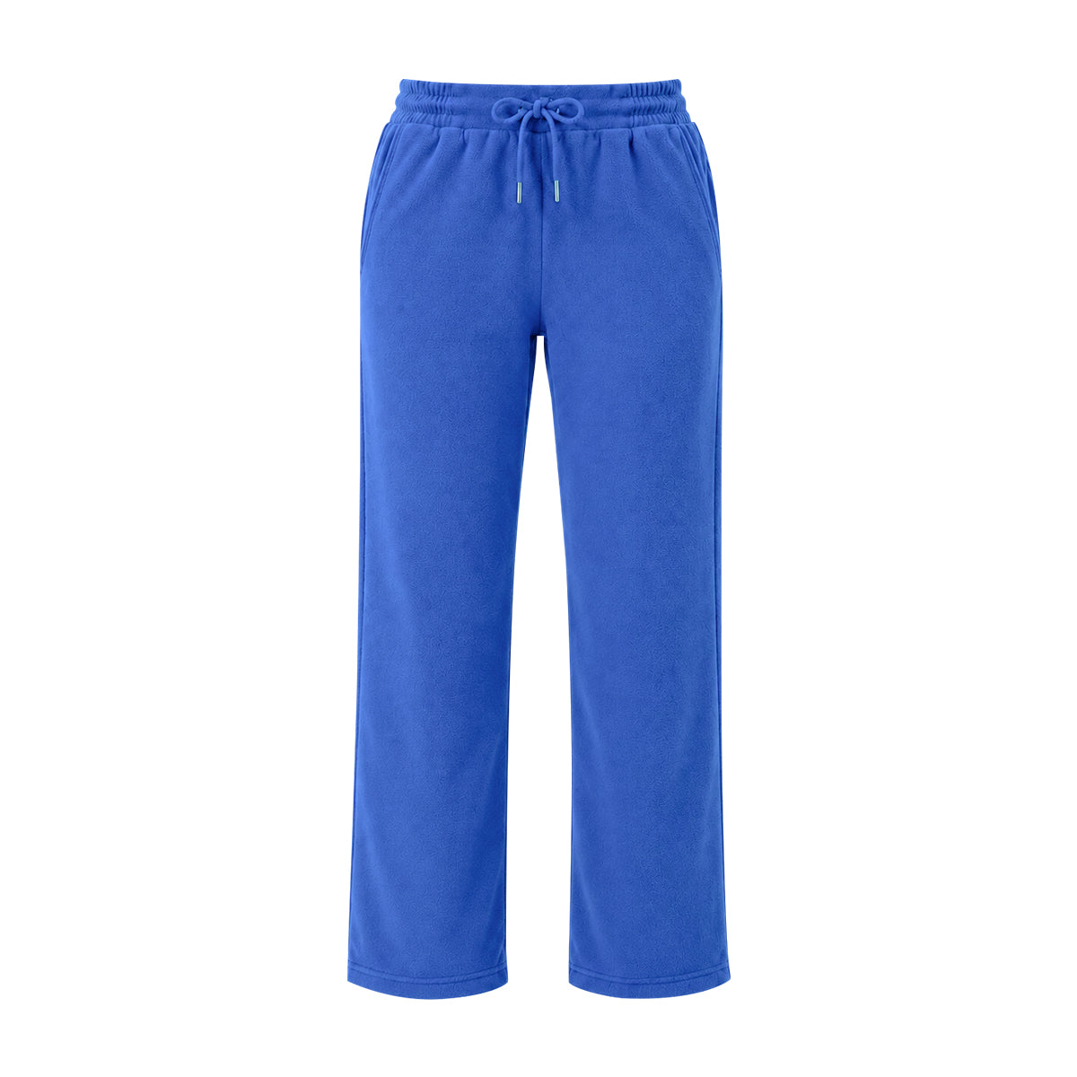 Womens Micro Fleece Straight Leg Pants with Pockets