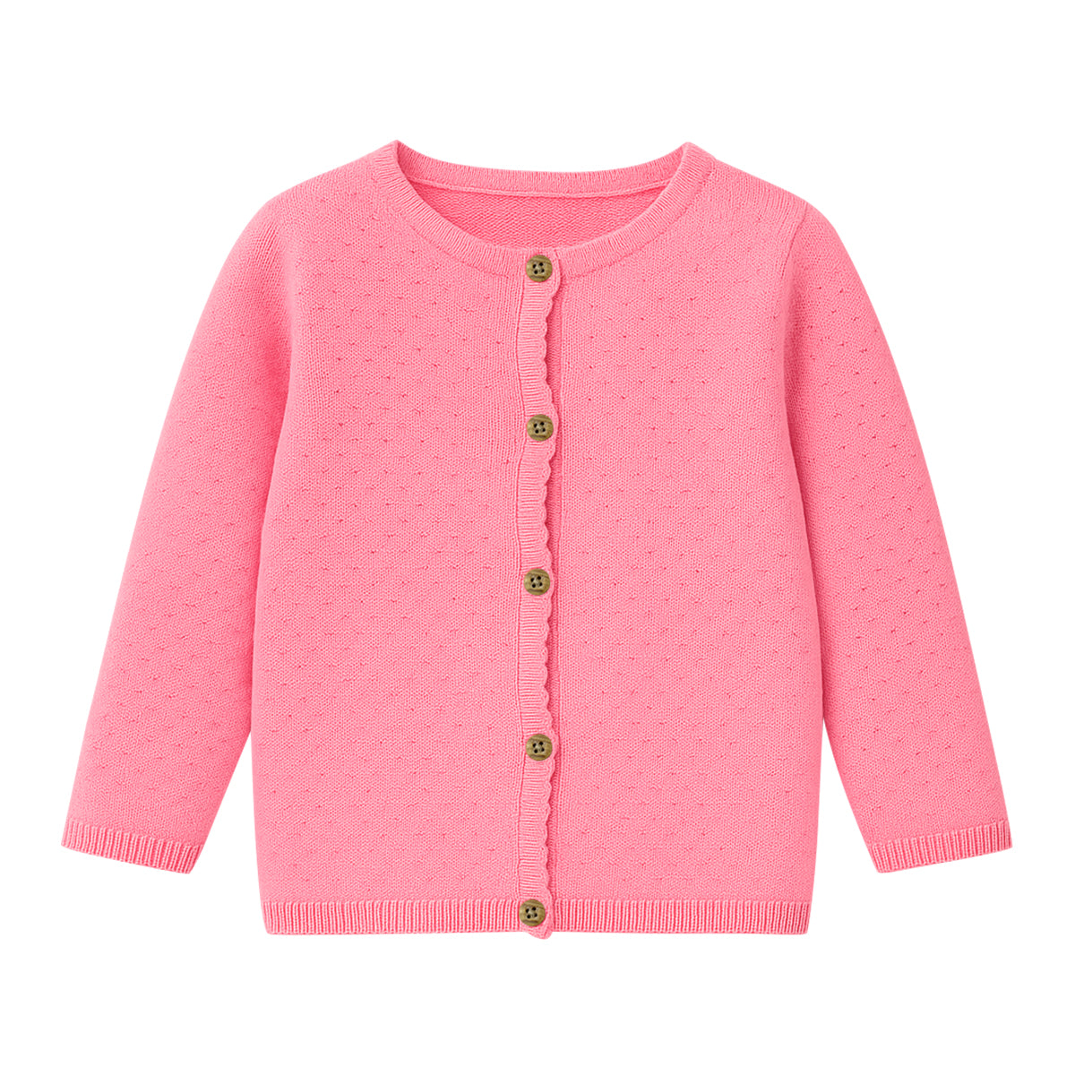 Girls Premium Soft Knit Button Cardigan