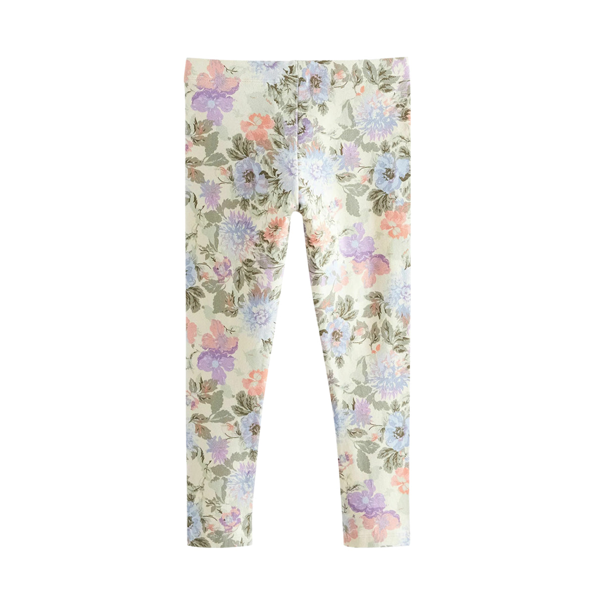 Girls Premium Cotton Jersey Printed Leggings