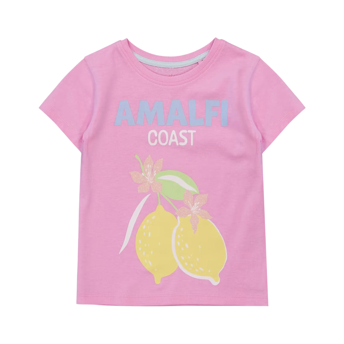 Girls Printed Soft Cotton Short Sleeve T-Shirt