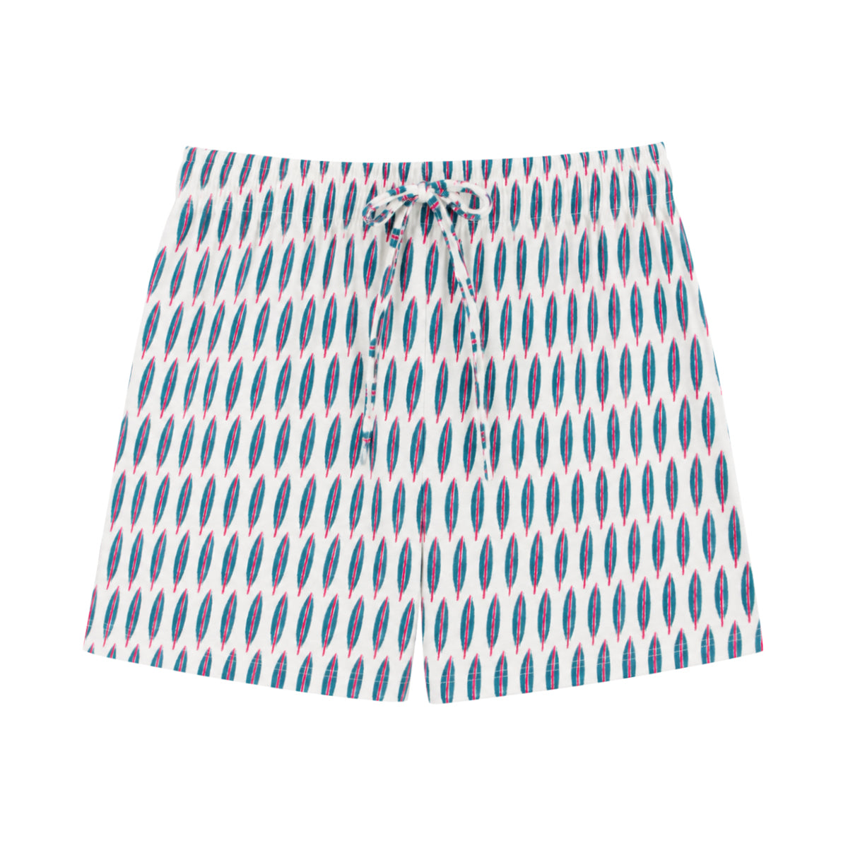 Mens Summer Soft Lightweight Printe Sleepwear Pajama Shorts