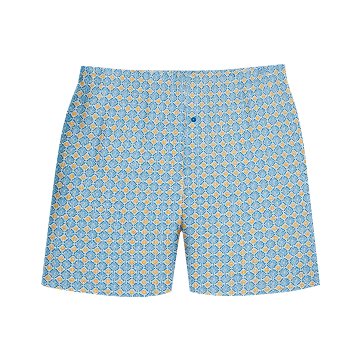 Mens Soft Breathable Cotton Woven Trunk Boxer