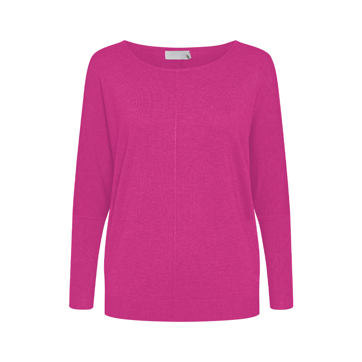 Womens Premium Soft Viscose Knit Crew Neck Sweater