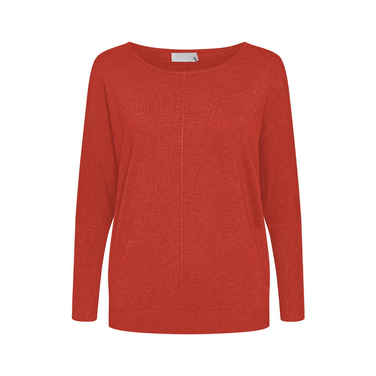 Womens Premium Soft Viscose Knit Crew Neck Sweater