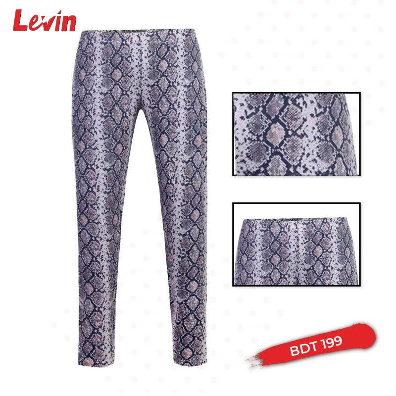 Ladies Print Cotton Trouser