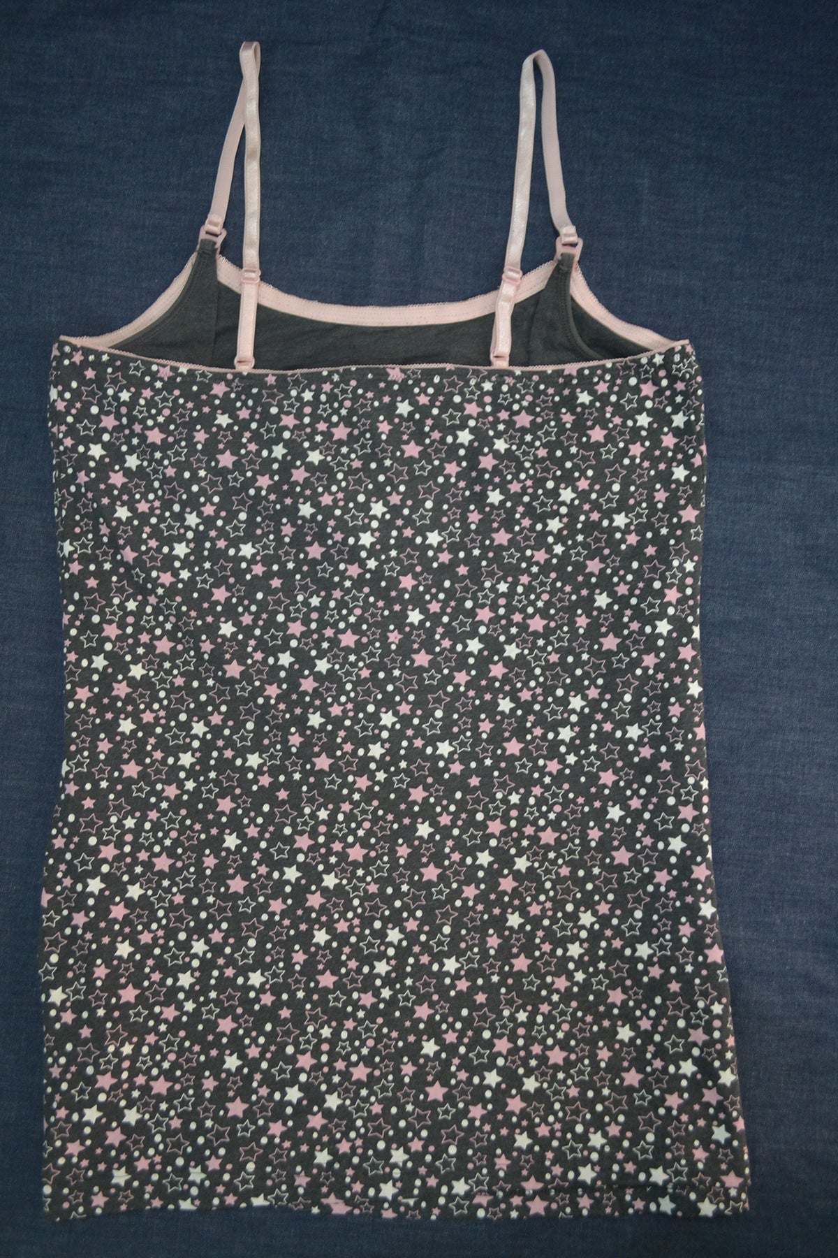 Women's Spaghetti Strap Camisole Soft Cotton Pregnancy Nursing Top