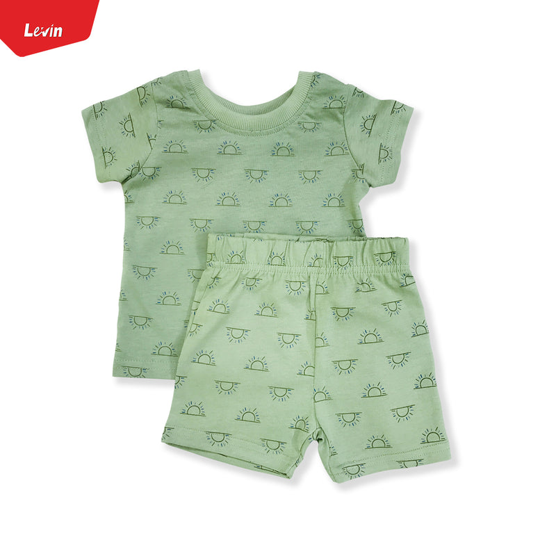 Toddler Baby’s Co-Ord  2 in 1 Summer Cotton Short Set