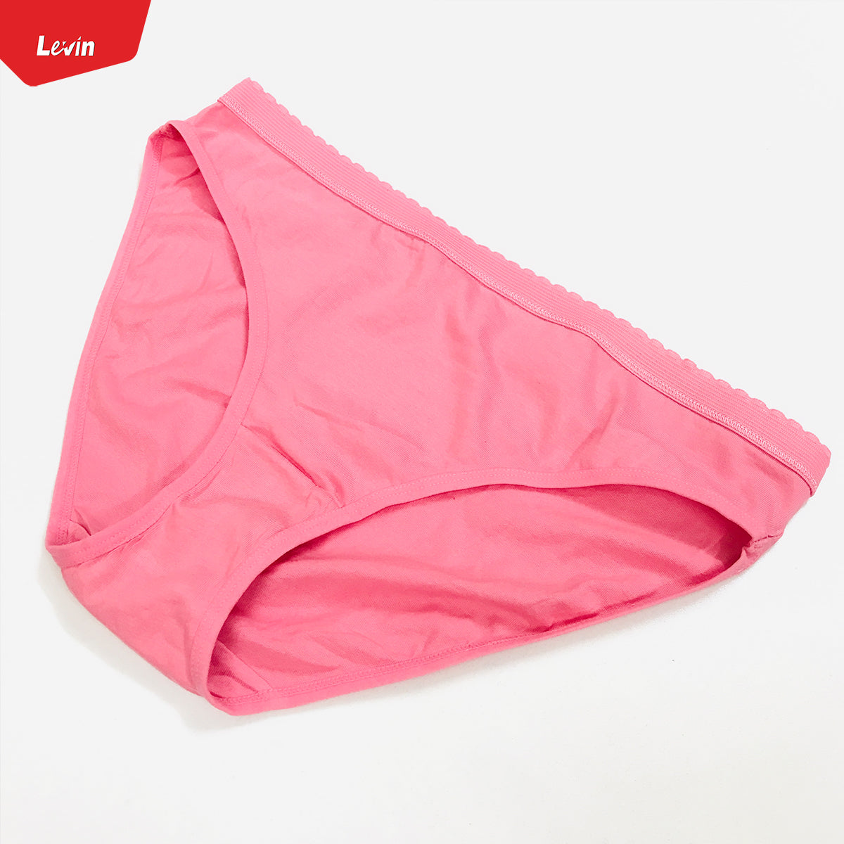 Women's Cotton Casual Elasticated Solid Color Half back panties