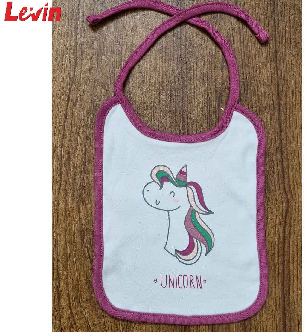5-pack Assorted Multicolor Organic Cotton Toddler Baby Bib