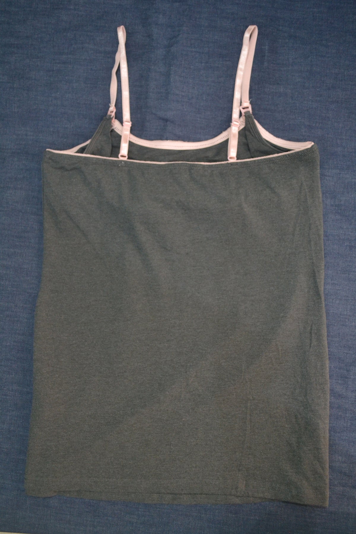 Women's Spaghetti Strap Camisole Soft Cotton Pregnancy Nursing Top