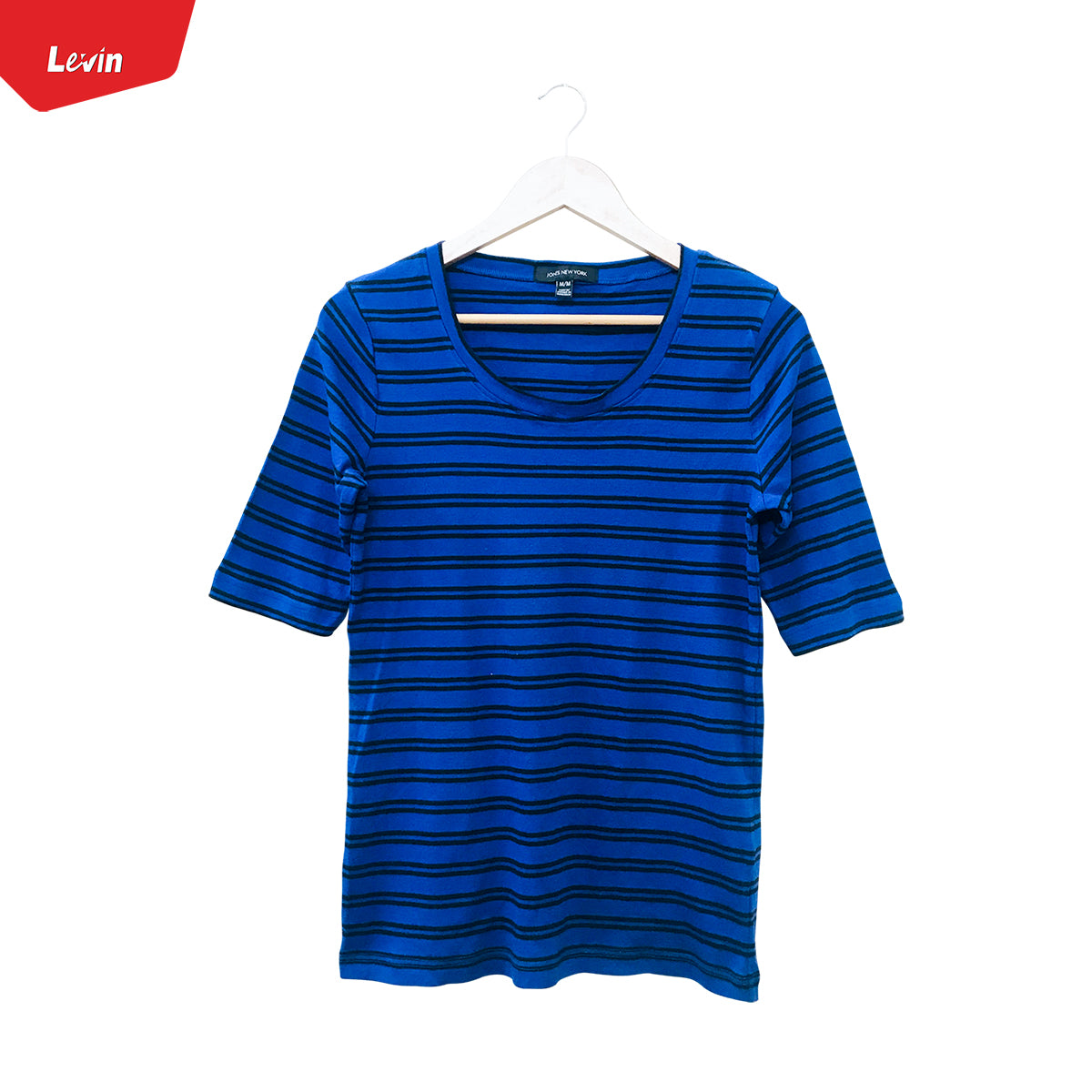 Womens scoop neck Semi Long cotton half sleeve t-shirt
