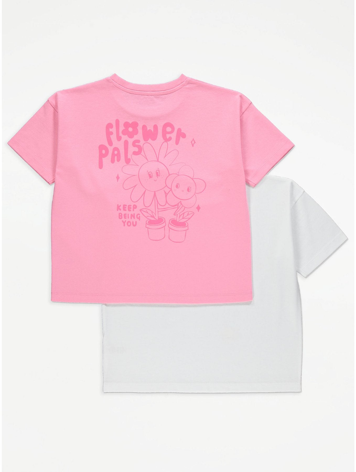 Girl’s Casual Cotton Short Sleeve Crew Neck Summer Friendly Printed T-shirt