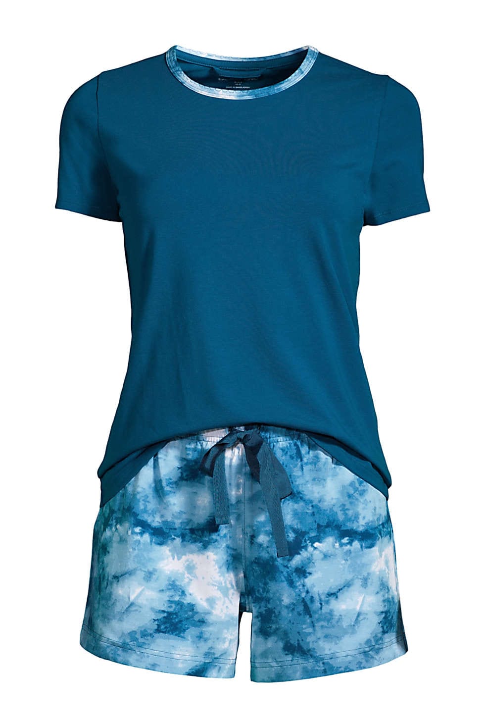 Womens Multicolor Plus Size Casual Summer Cotton Shorts