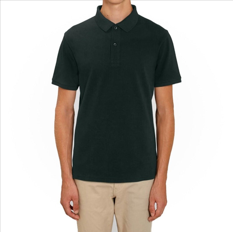 Men's Half Sleeve Solid Organic Cotton Polo T-Shirt
