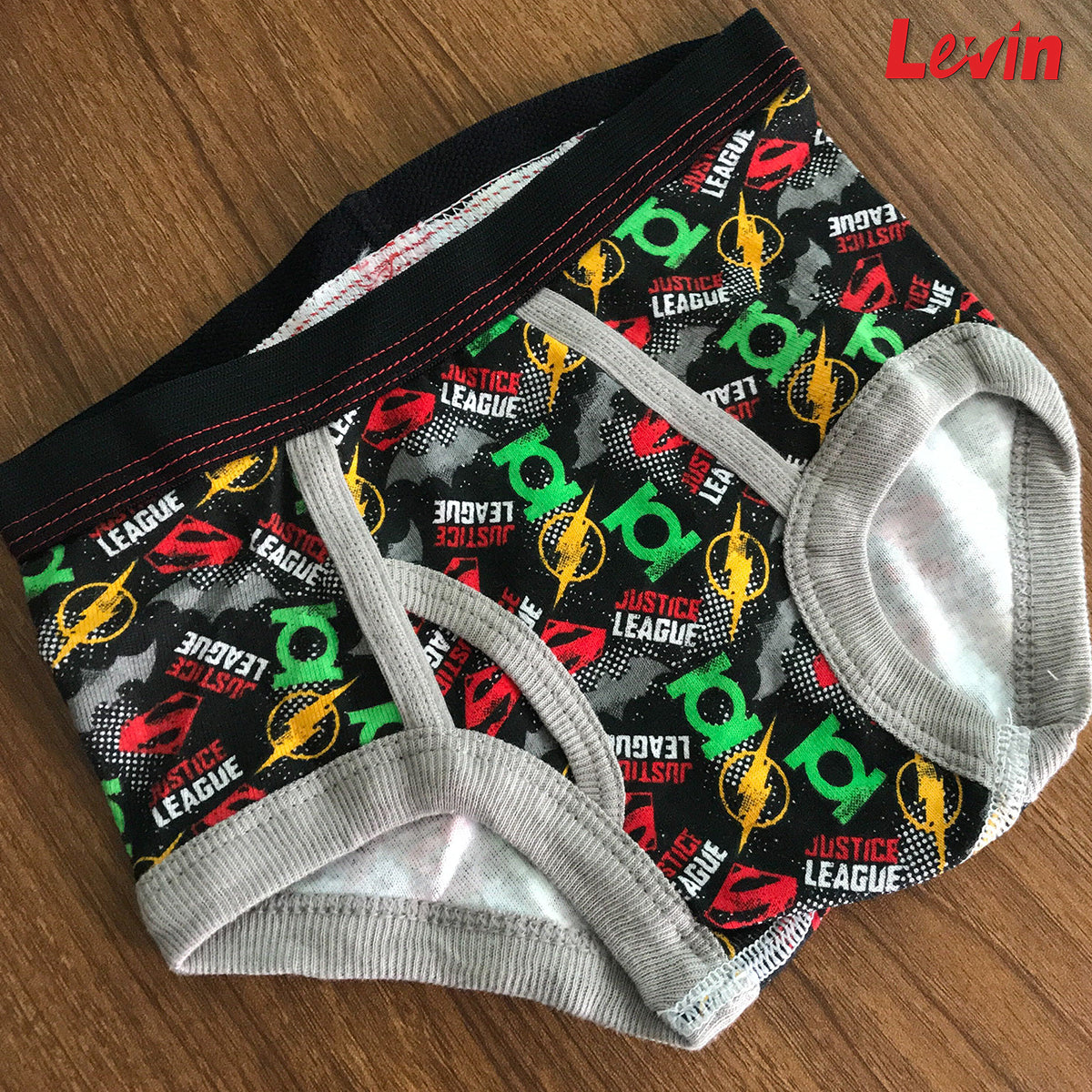 Pack of 5 Assorted Multicolor Soft Ribbed Boys Underwear