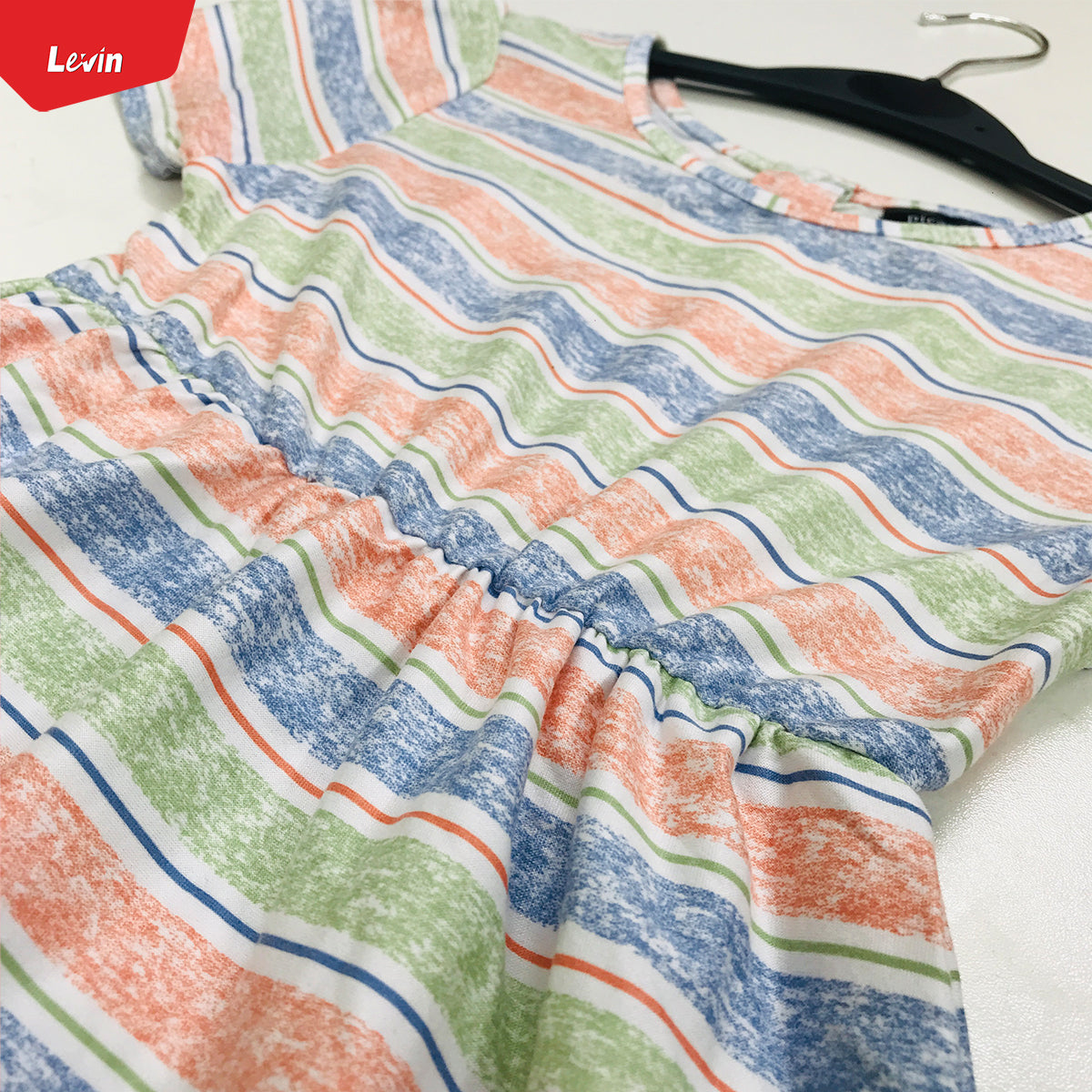 Girls Comfortable Printed Casual Short Sleeve Frock