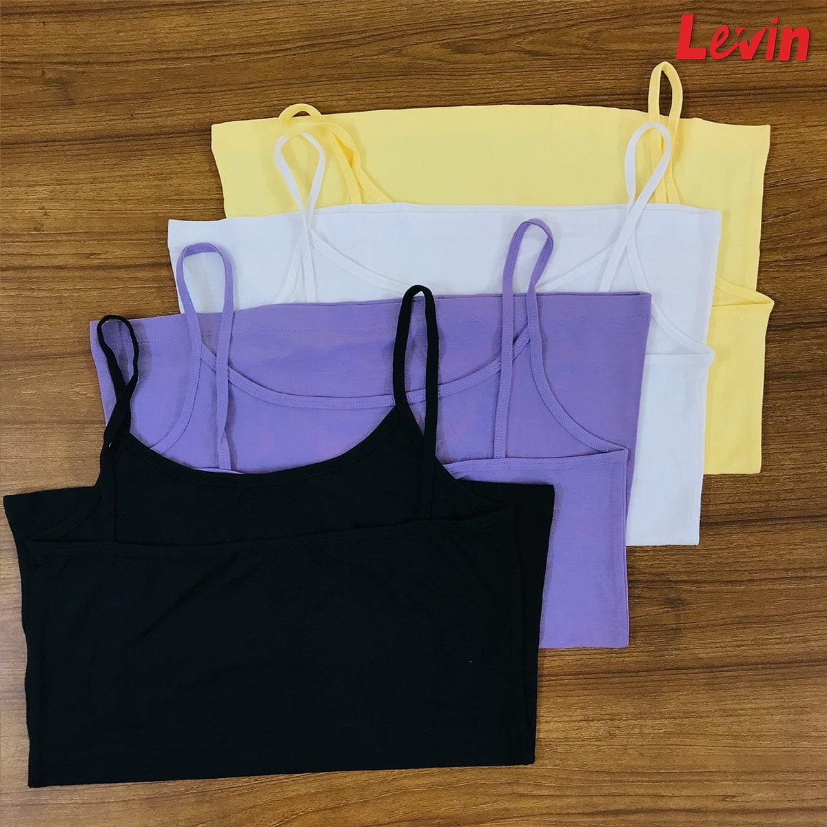 Womens Round Neck Camisole Cotton Tank Top