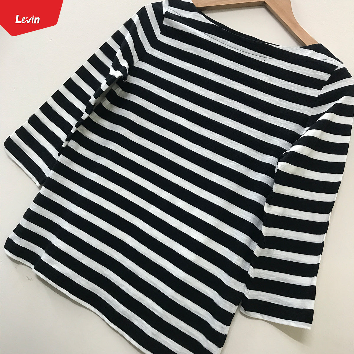 Women’s Cotton Summer friendly Boat Neck 3/4 Sleeve T shirt