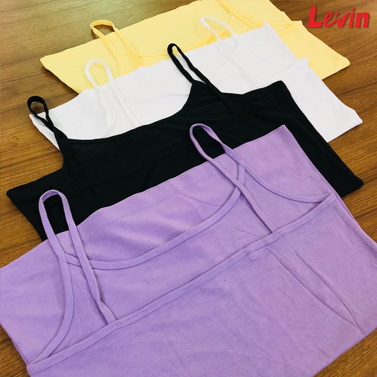 Womens Round Neck Camisole Cotton Tank Top