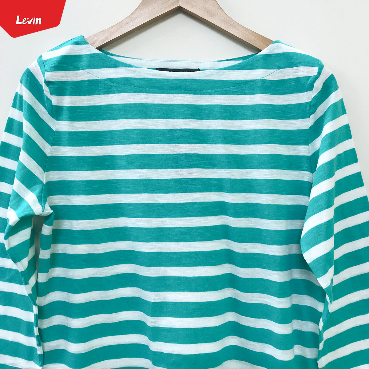 Women’s Cotton Summer friendly Boat Neck 3/4 Sleeve T shirt