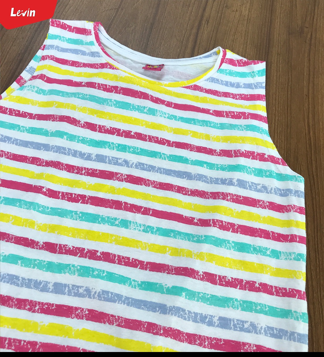 Girls Sleeveless Regular Tank Top