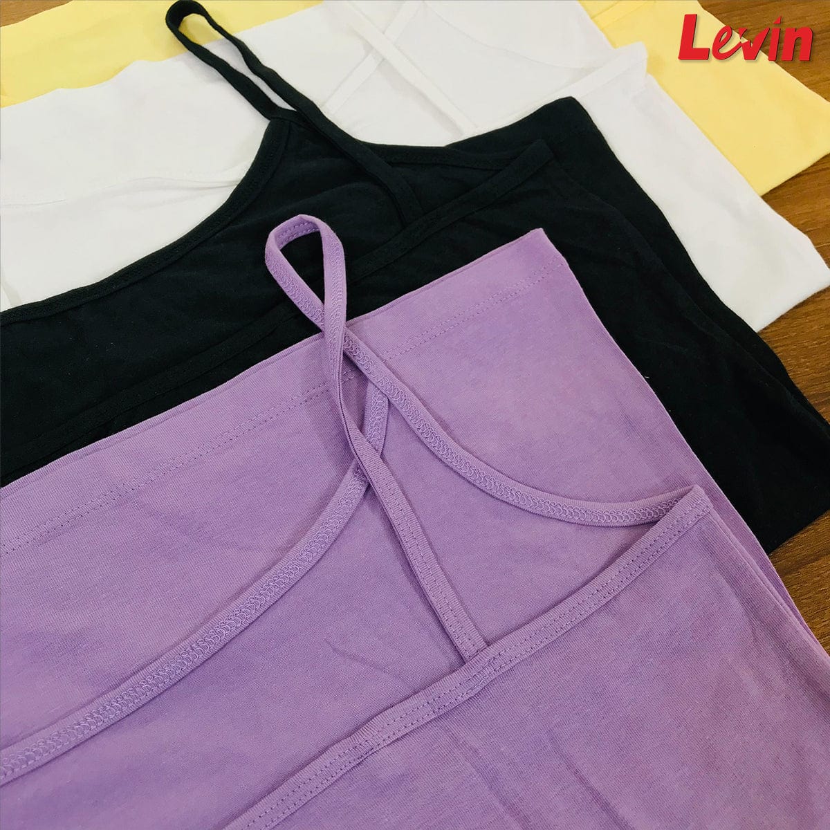 Womens Round Neck Camisole Cotton Tank Top