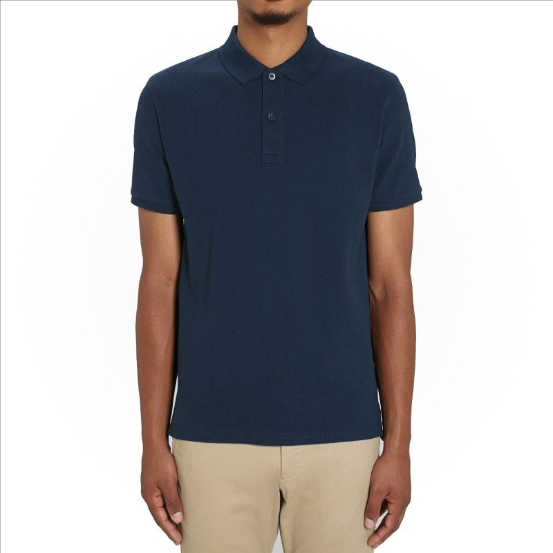 Men's Half Sleeve Solid Organic Cotton Polo T-Shirt