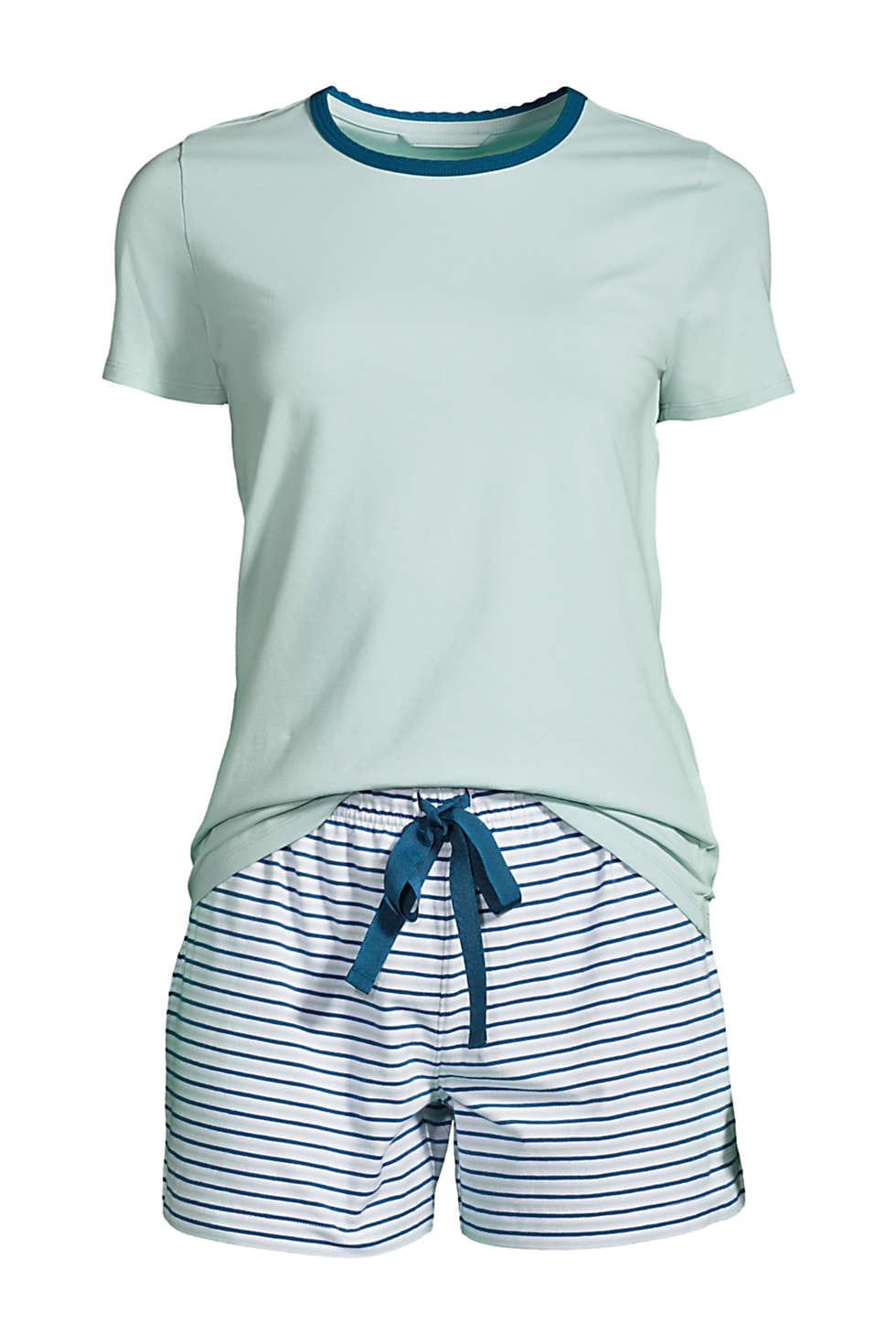 Womens Multicolor Plus Size Casual Summer Cotton Shorts
