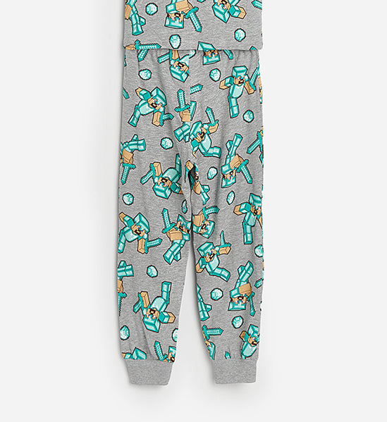 Boys  Abstract Printed Elastic Waist Cotton Pajama