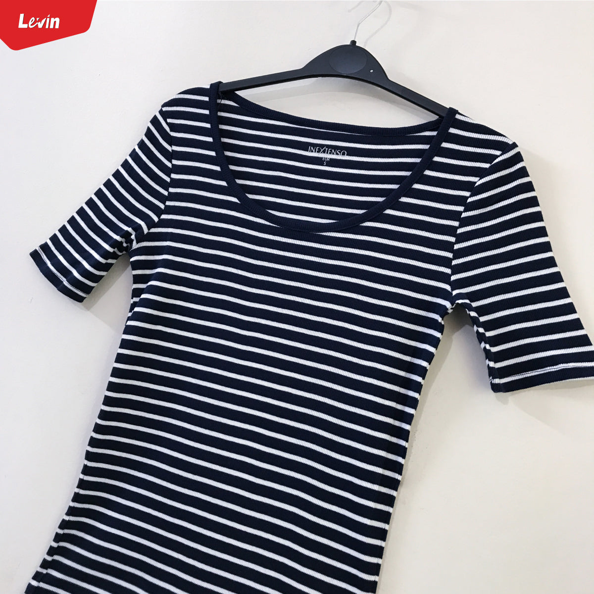 Women’s Cotton Ribbed Fitted Scoop Neck T-Shirts