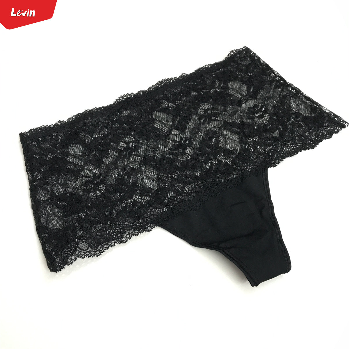 Women’s High Waisted Lace Top Sexy Thongs