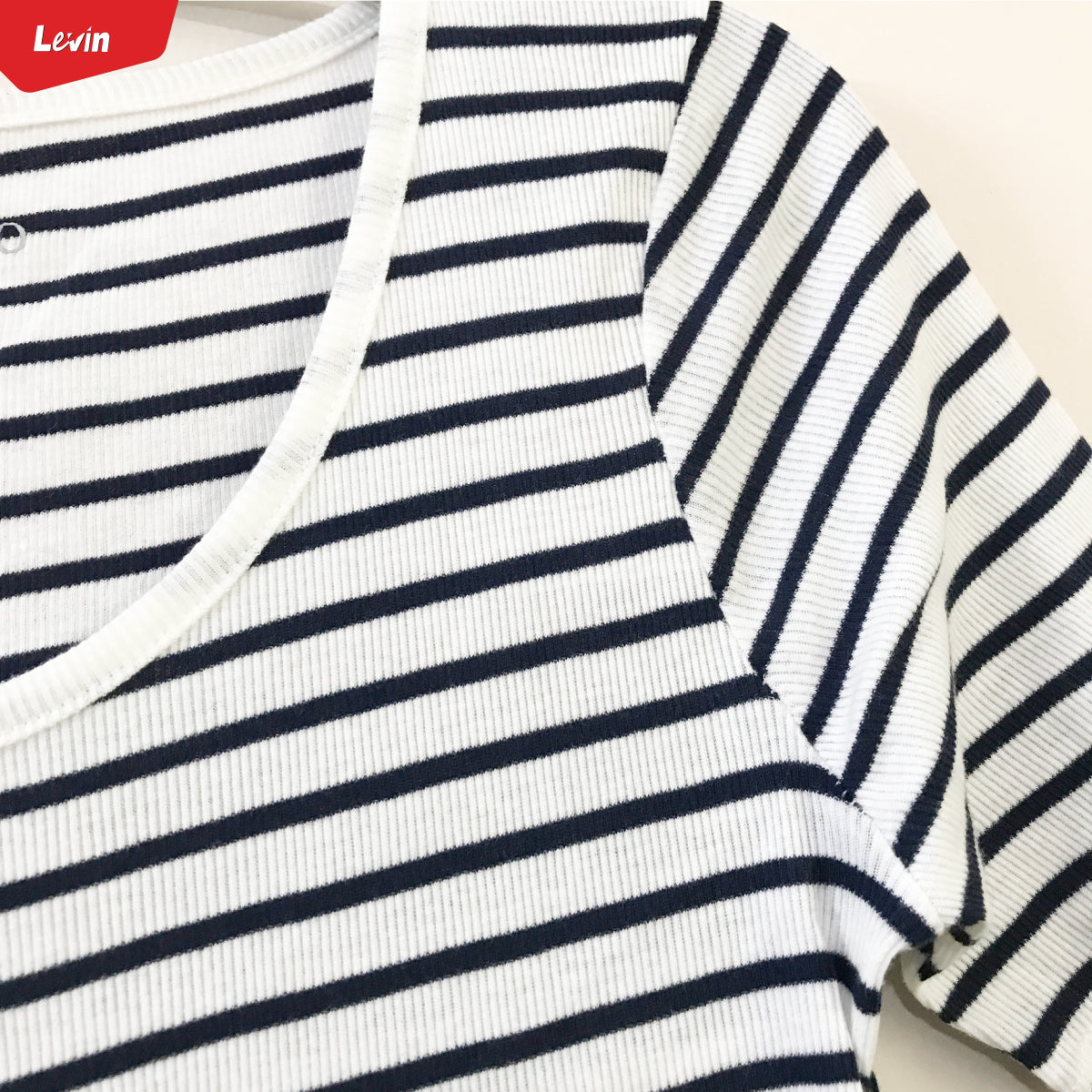 Women’s Cotton Ribbed Fitted Scoop Neck T-Shirts