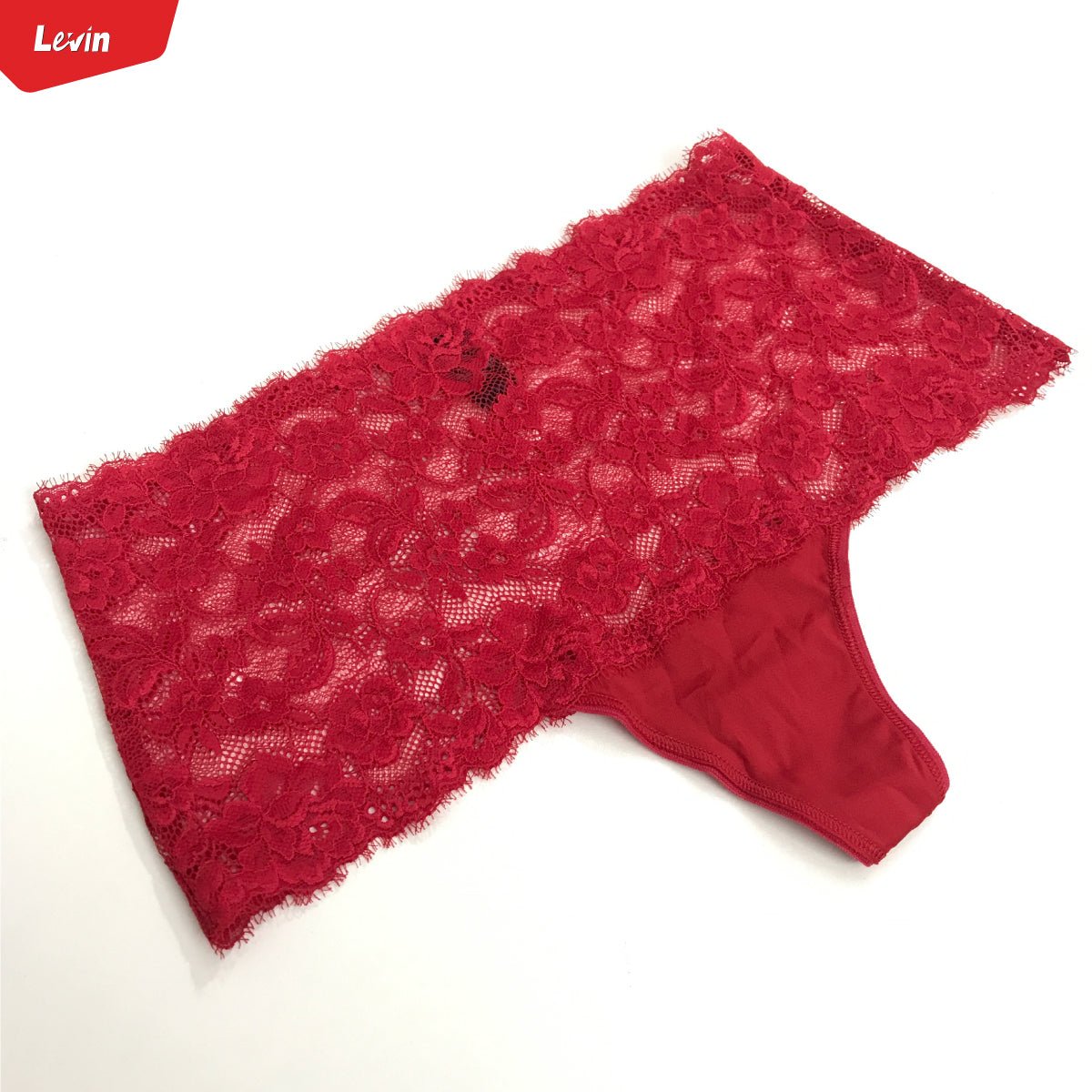 Women’s High Waisted Lace Top Sexy Thongs
