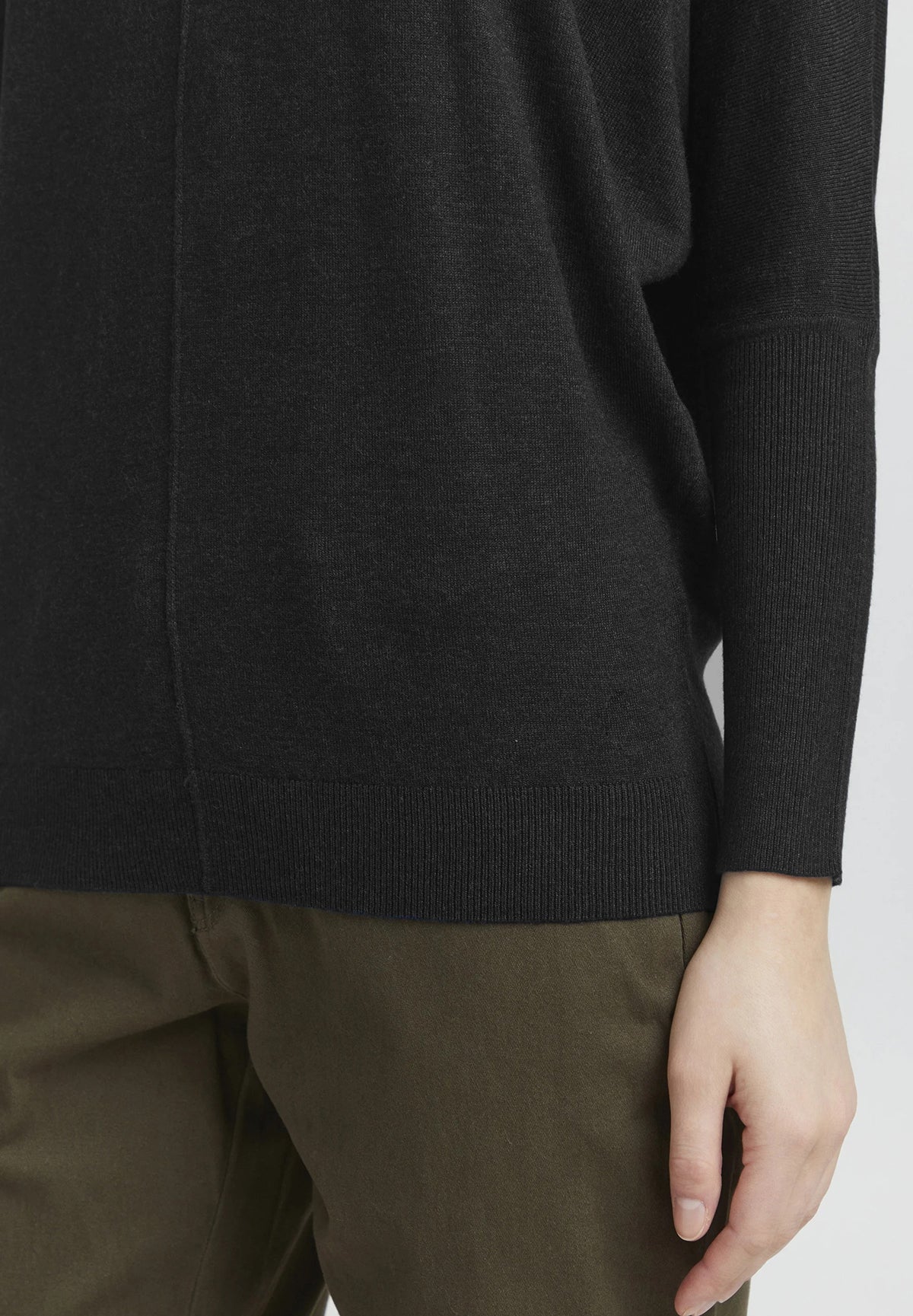 Womens Premium Soft Viscose Knit Crew Neck Sweater