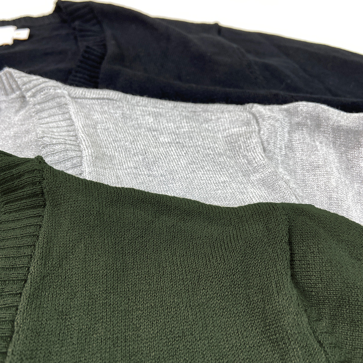 Womens Classic Open-Front Ribbed Hem Knit Cardigan