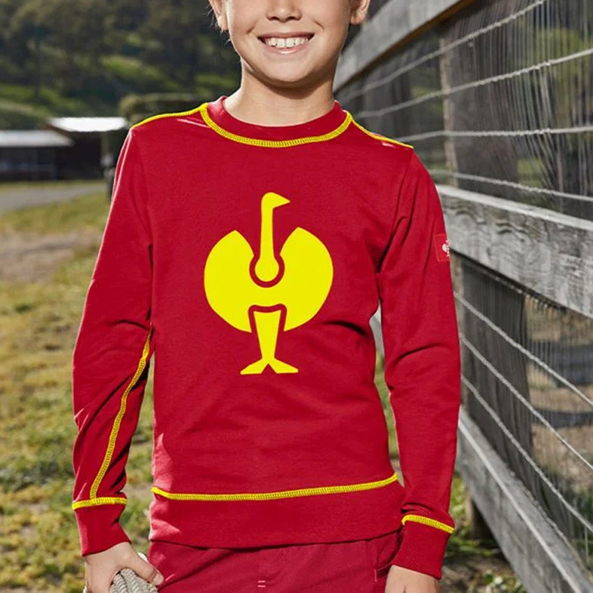 Kids' Full-Sleeve Printed Cotton Stretch Sweatshirt | 3–14 Years