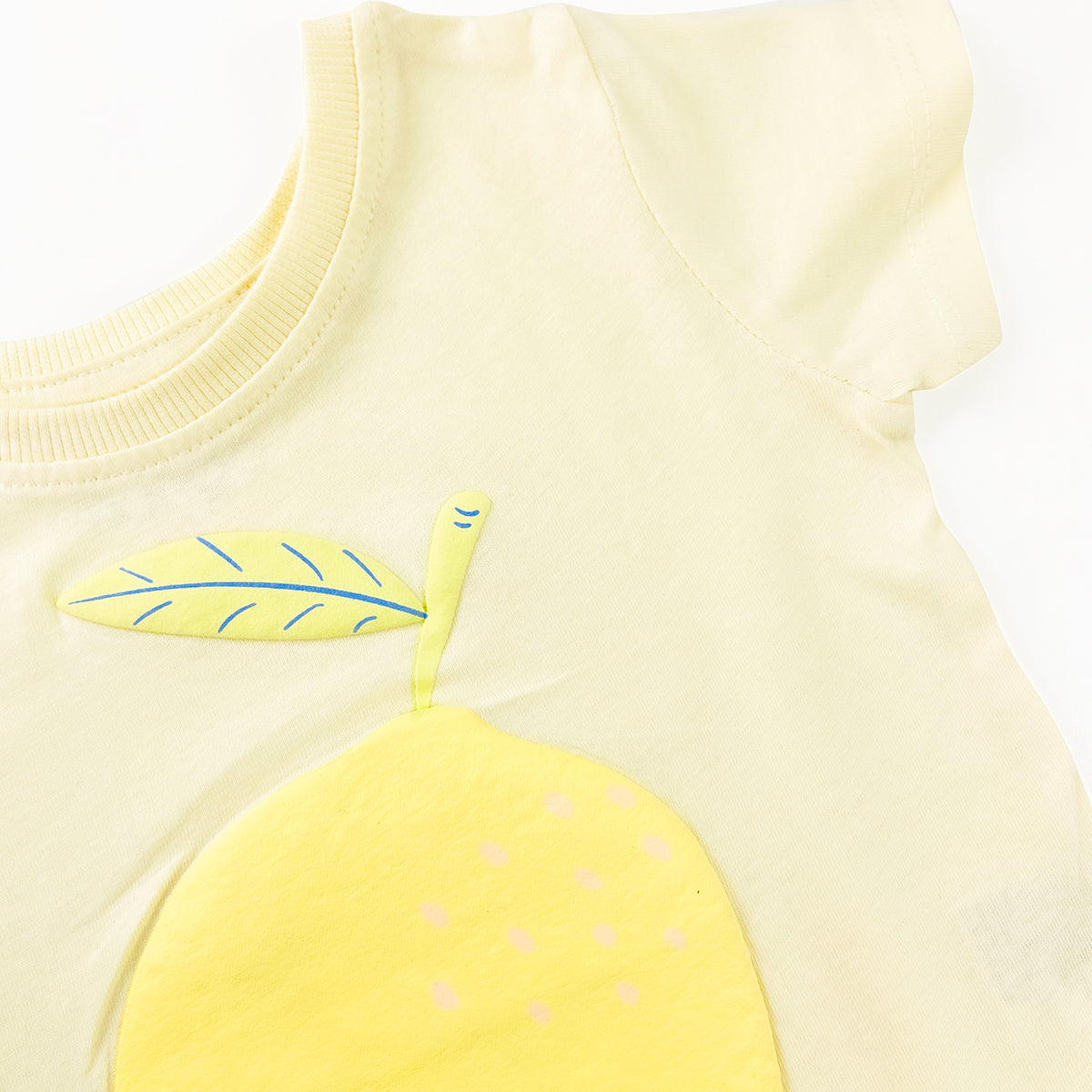 Girls Printed Soft Cotton Short Sleeve T-Shirt