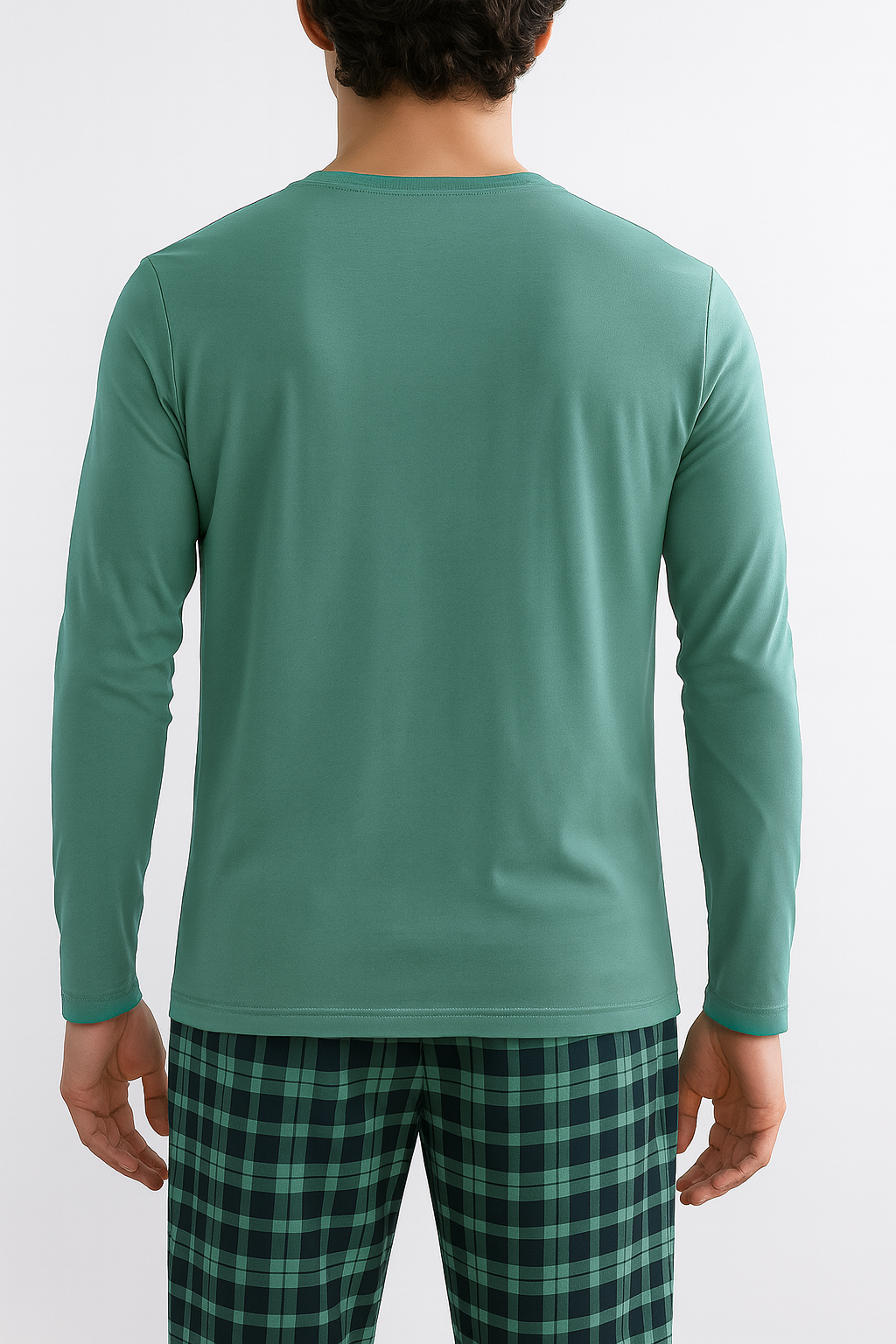 Mens Full Sleeve Crew Neck Jersey Cotton T-Shirt