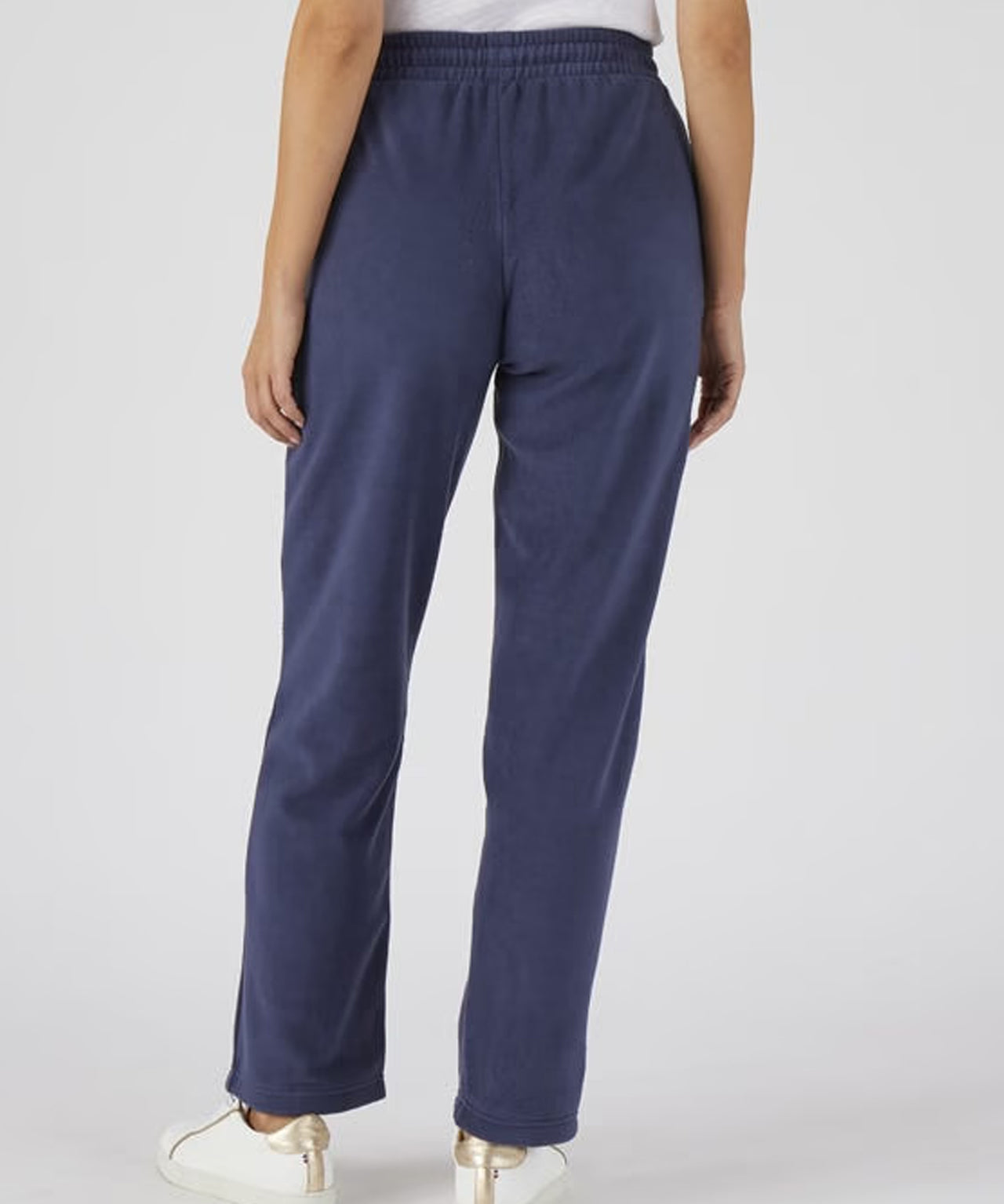 Womens Micro Fleece Straight Leg Pants with Pockets