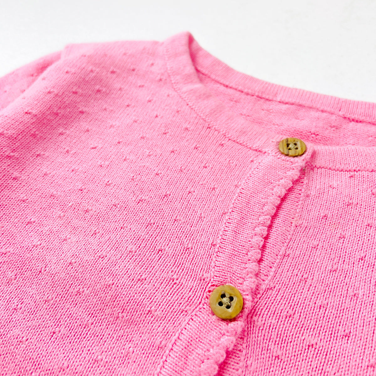 Girls Premium Soft Knit Button Cardigan