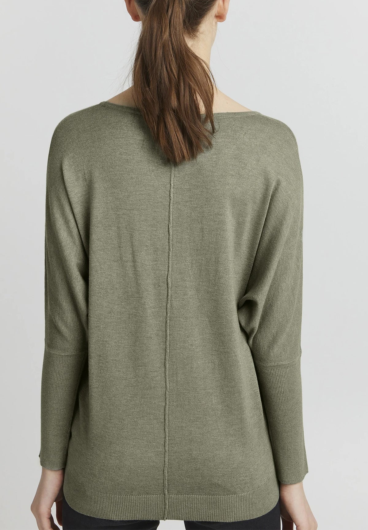 Womens Premium Soft Viscose Knit Crew Neck Sweater