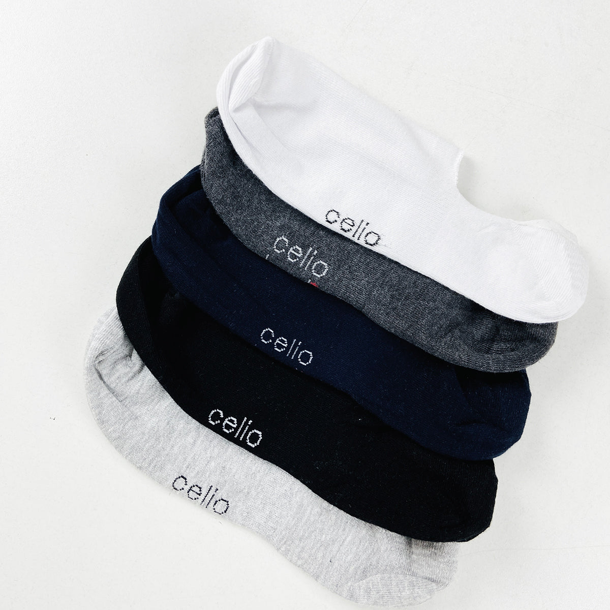 Mens Low-Cut Invisible No-Show Socks