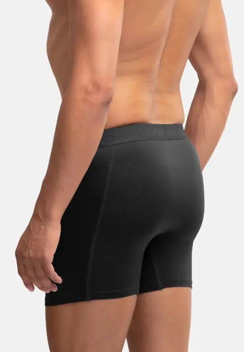 Pack of 3 Mens Moisture Wicking Stretch Mesh Sports Trunks Boxer