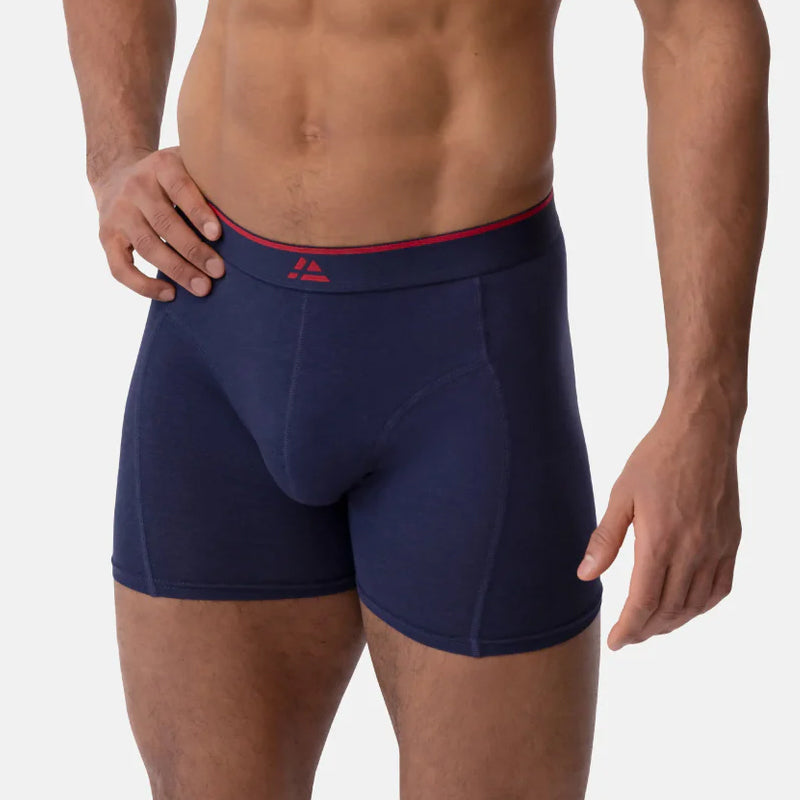 Pack of 3 Mens Bamboo Trunks Soft Breathable Comfort Boxer Underwear